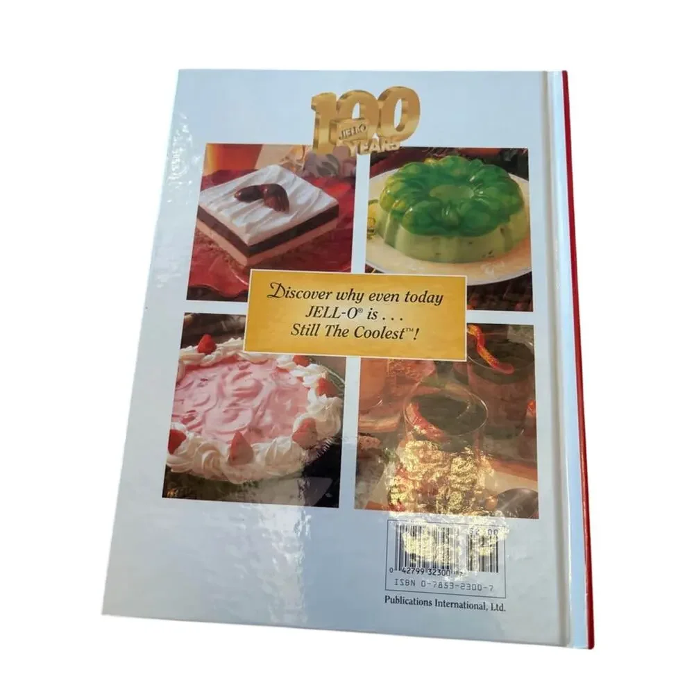 Vintage 1997 Favorite Brand Name Jell-O Recipes Cookbook Cook Book Hardcover